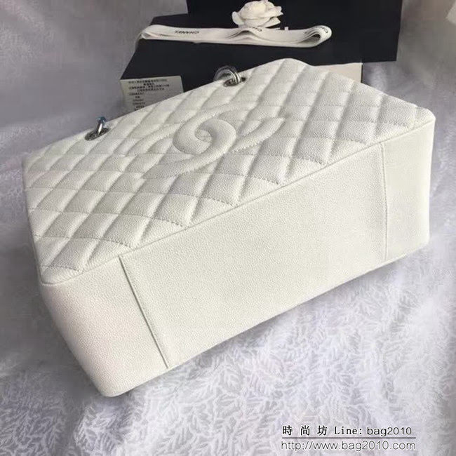 香奈兒CHANEL 50995 經典系列 魚子醬牛皮方形風格雙鏈條包 DSC1952